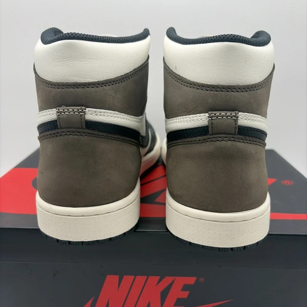 Size 10 - Jordan 1 Retro OG High Dark Mocha (555088-105)